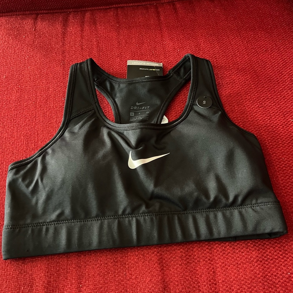 Nike VICTORY Sports Bra-BLACK SMALL